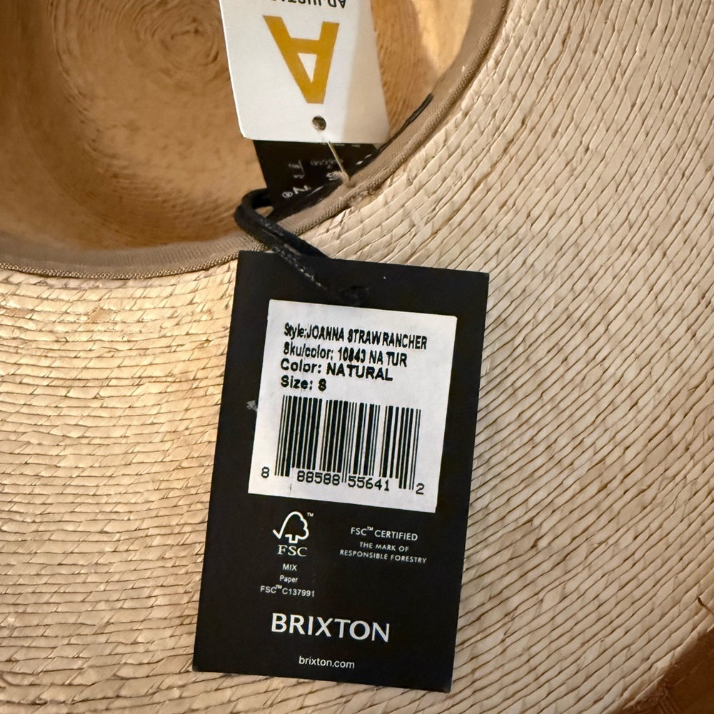 Brixton JO STRAW RANCHER HAT - Picture 6 of 10
